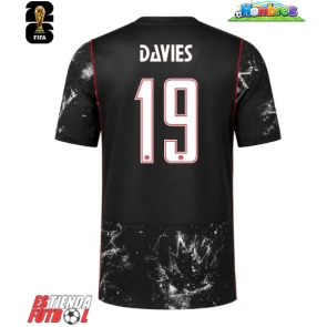 Canadá Alphonso Davies #19 Segunda Equipación Mundial 2026 Manga Corta